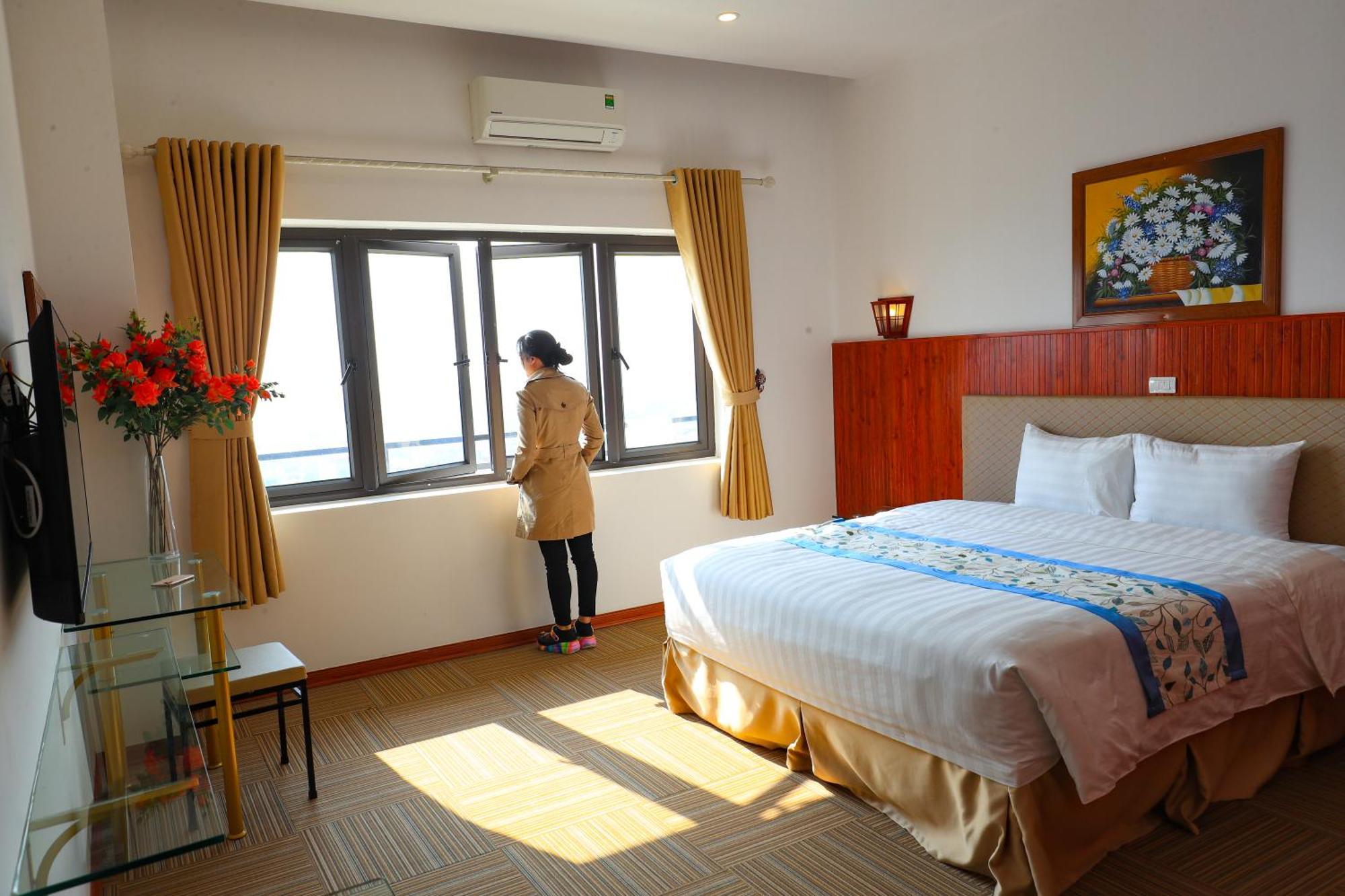 Binh An Nhien Hotel Duong Thanh Ngoại thất bức ảnh