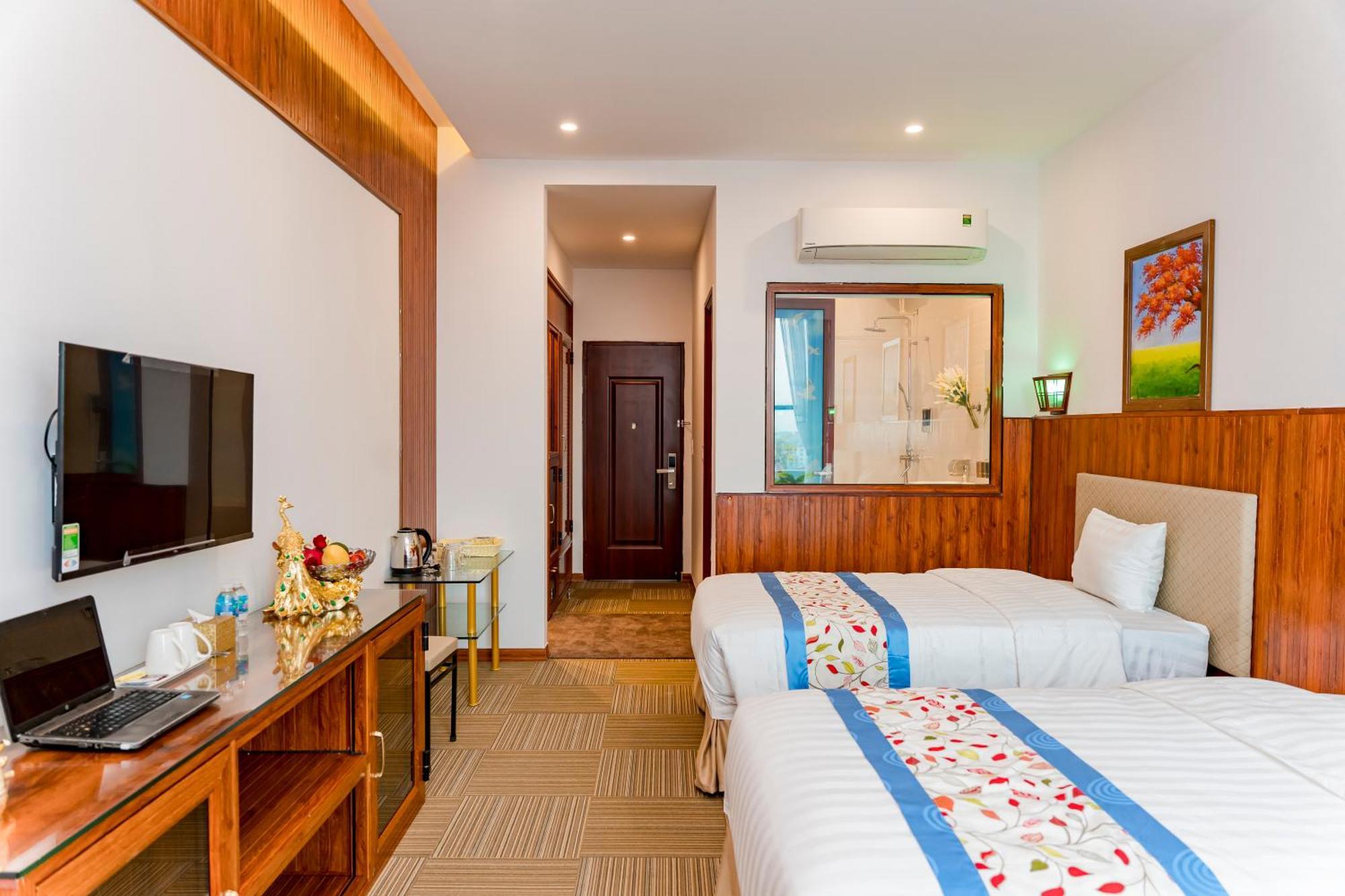 Binh An Nhien Hotel Duong Thanh Ngoại thất bức ảnh